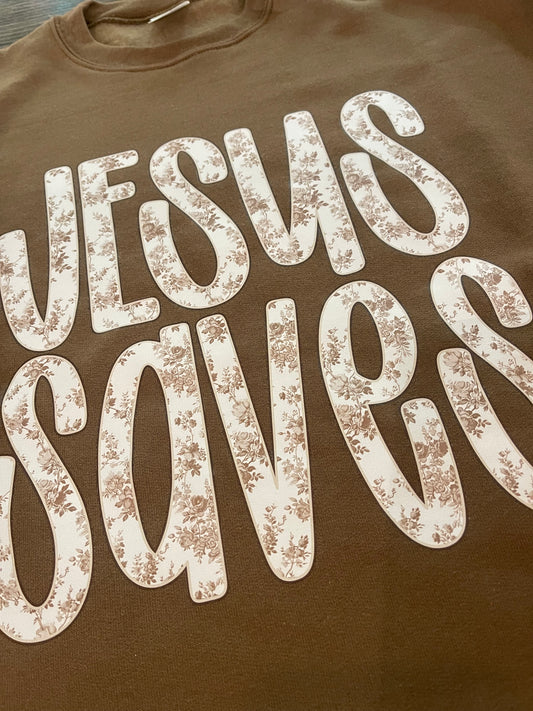 Jesus Saves Sweatshirt