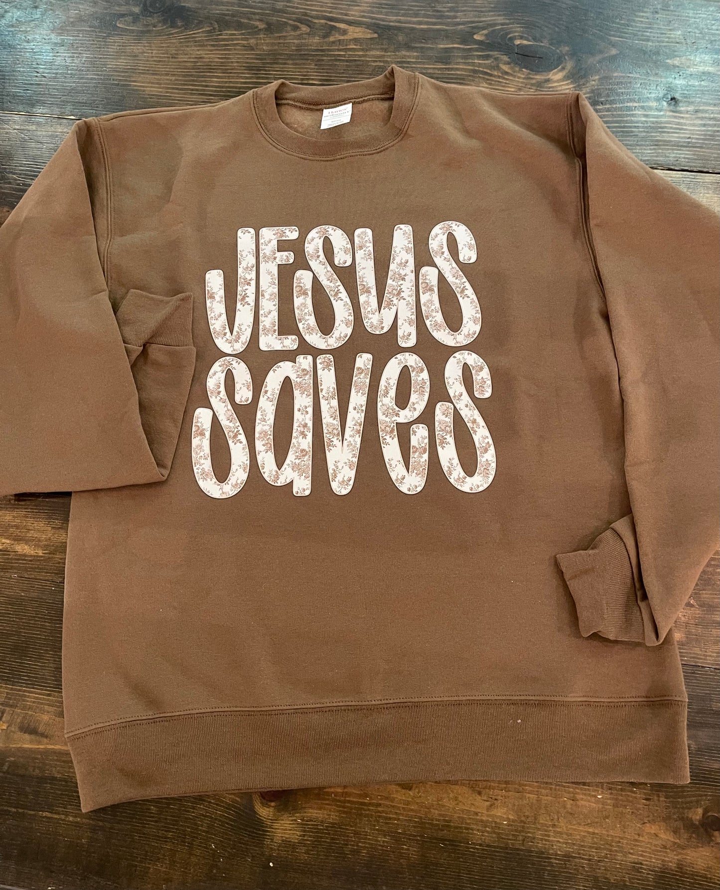 Jesus Saves Sweatshirt
